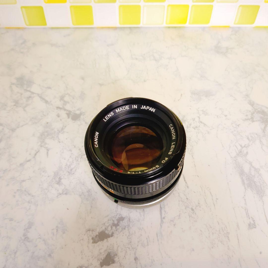 美品 Canon キャノン FD S.S.C 50mm F1.4 単焦点 レンズ