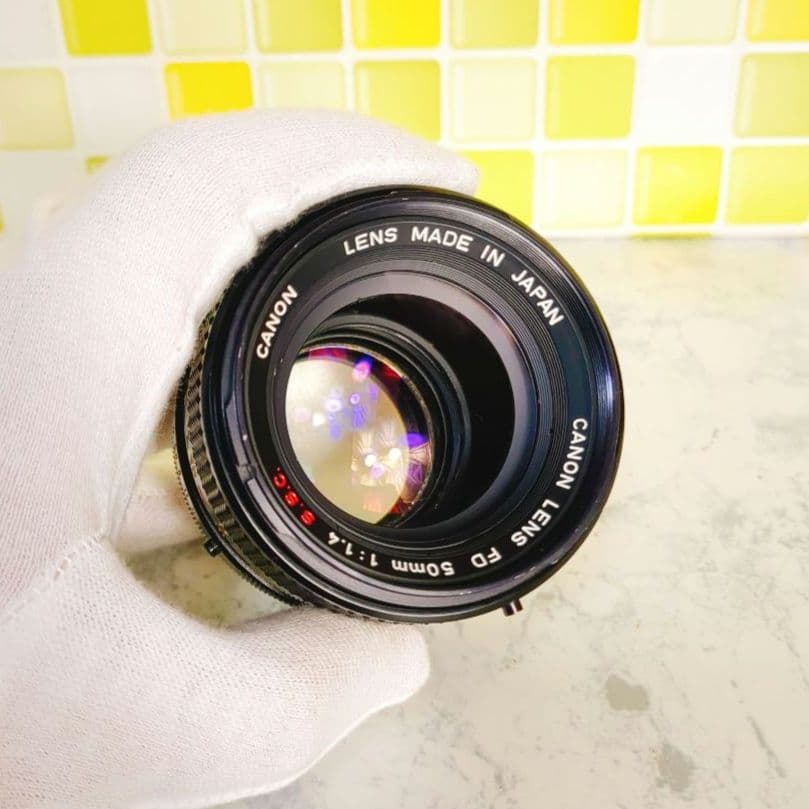 美品 Canon キャノン FD S.S.C 50mm F1.4 単焦点 レンズ