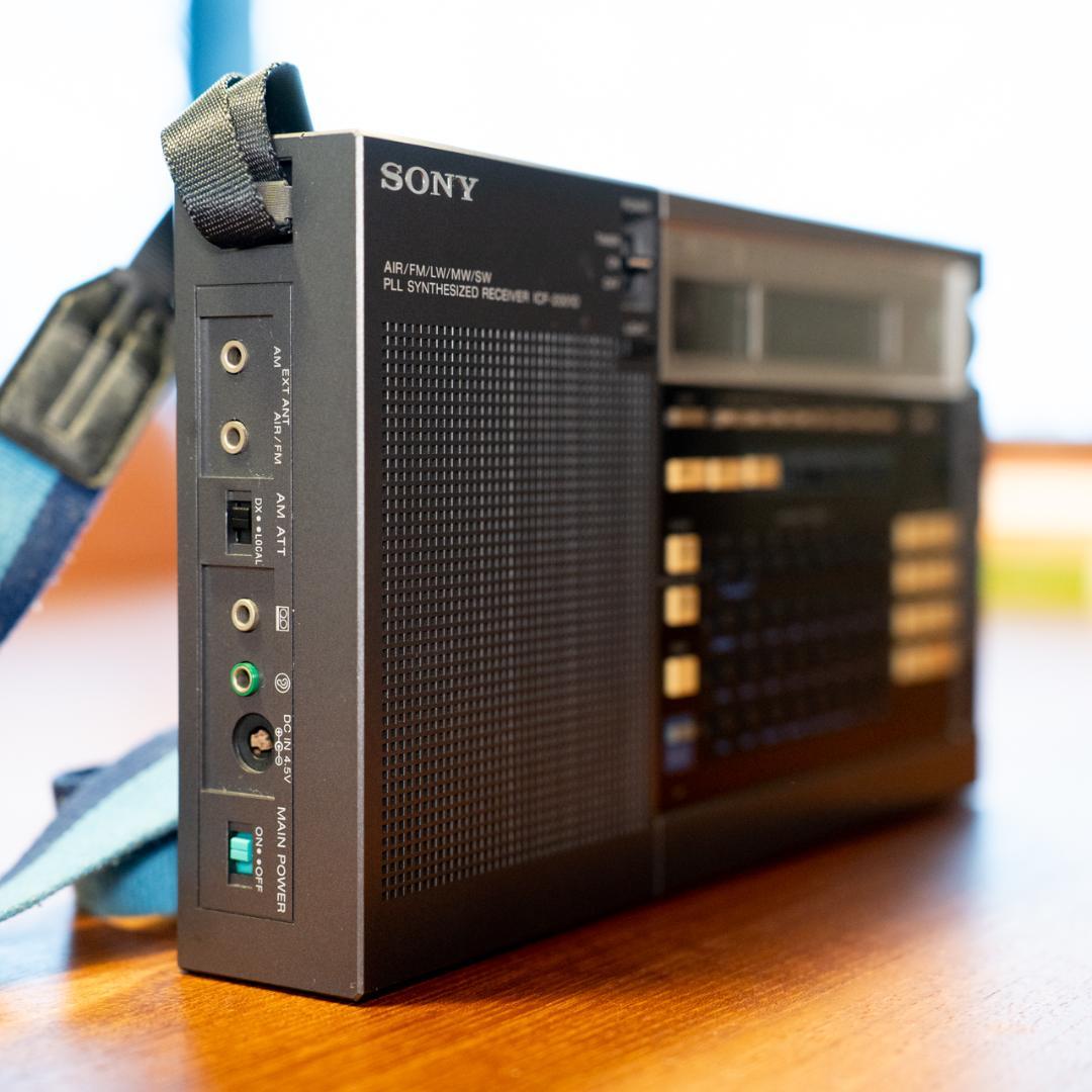 【名機・希少】SONY ICF-2001D 高性能ポータブル受信機 ジャンク