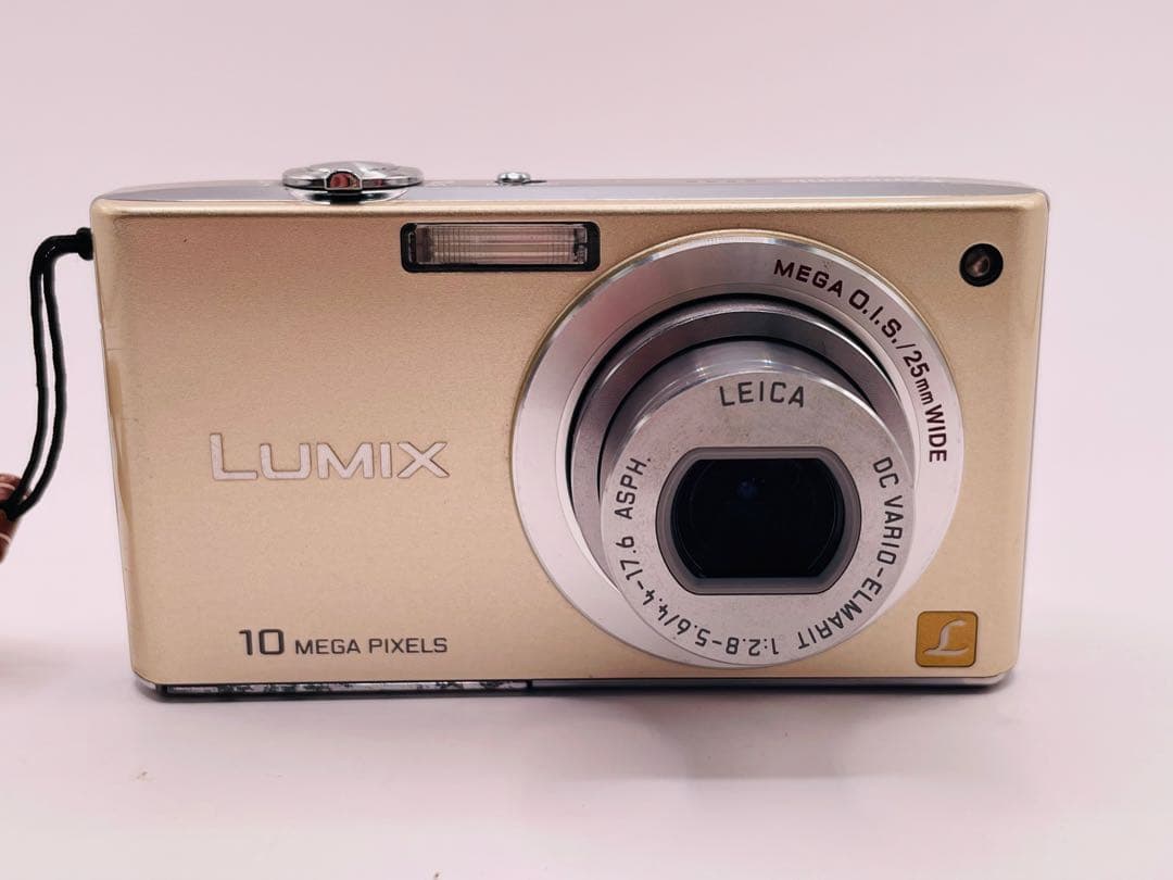 Panasonic LUMIX DMC-FX35 ゴールド 10メガピクセル