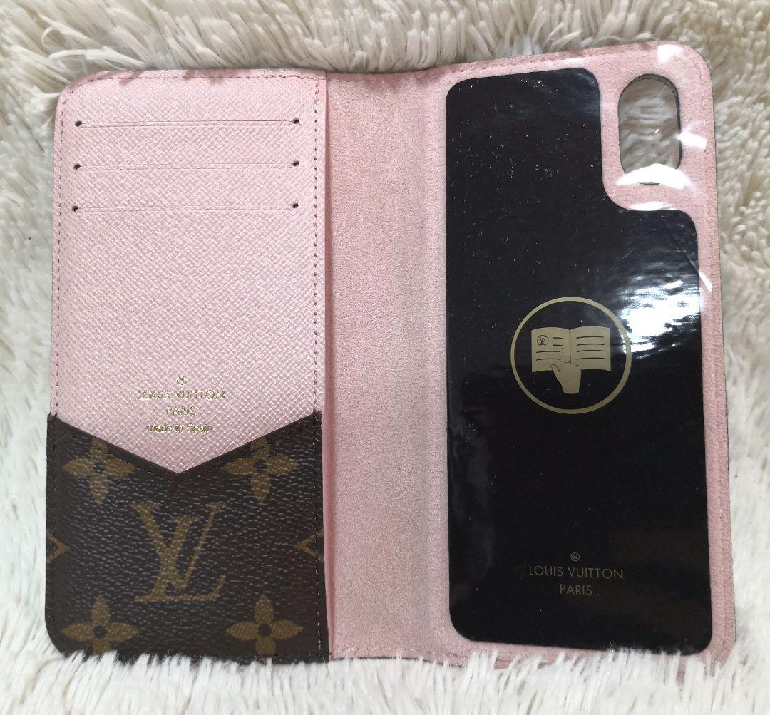 き*き様 LOUISVUITTON iPhone ケース 手帳型 X/XS