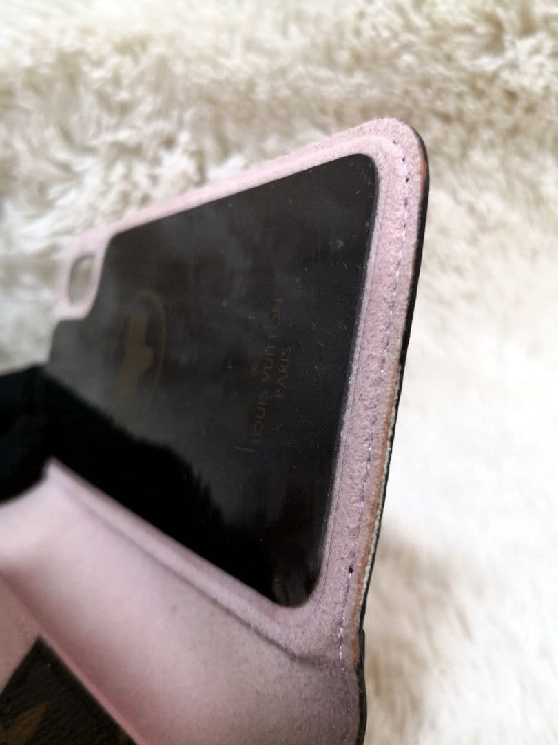 き*き様 LOUISVUITTON iPhone ケース 手帳型 X/XS
