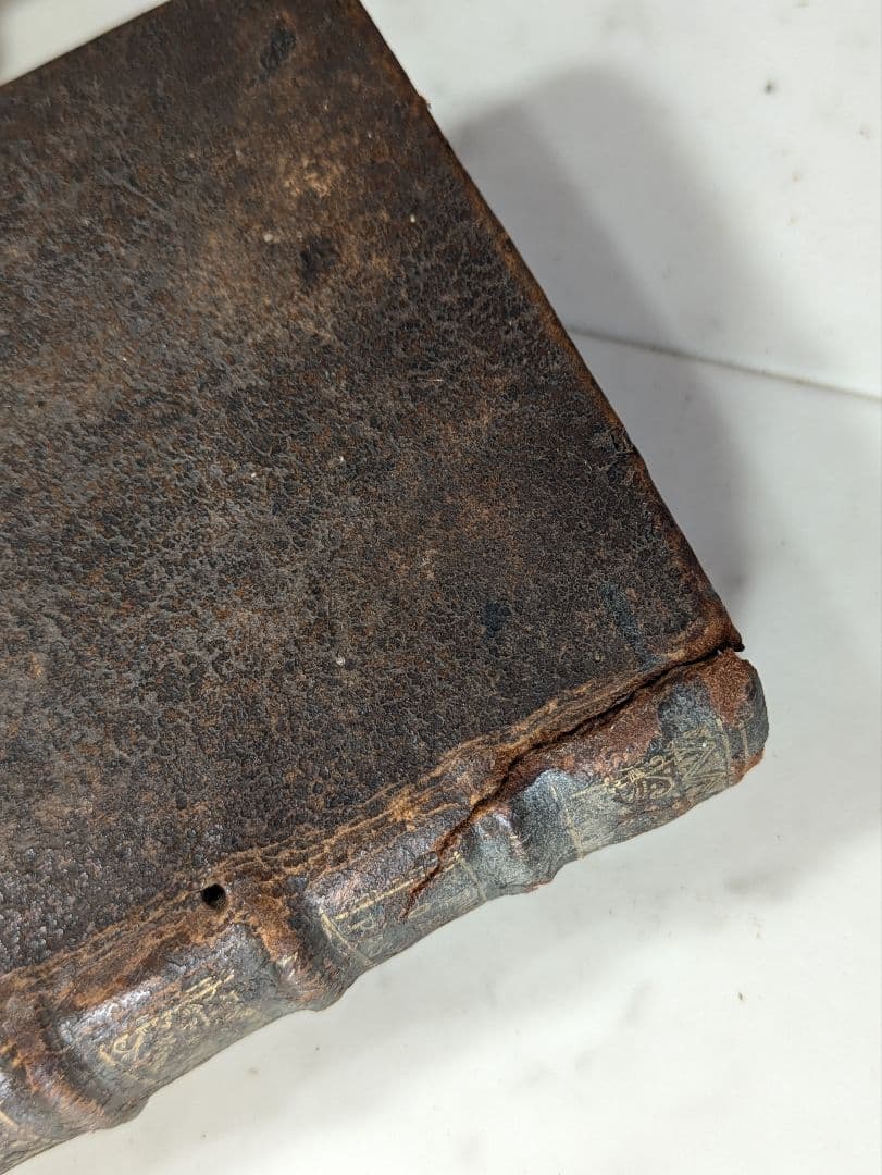 フランス アンティーク 洋書 パスカル パンセ 革装丁