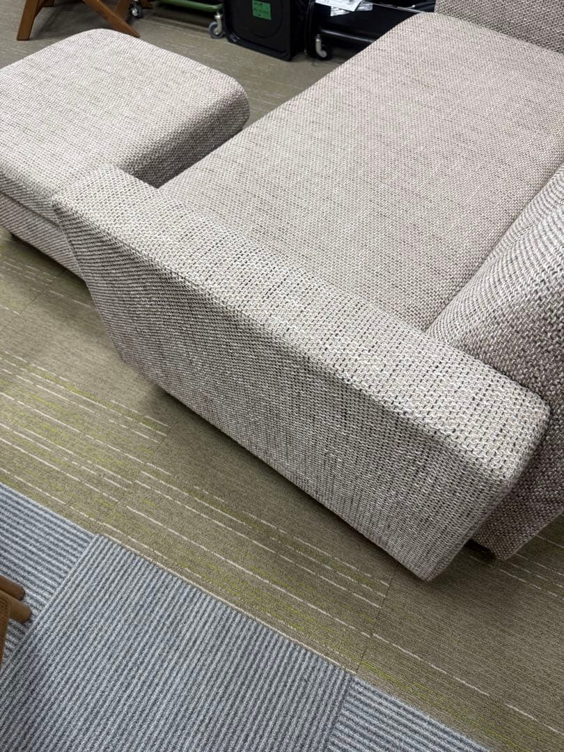 【美品】【洗浄消毒作業済】arne Himmel ヒンメル　2人掛けL字ソファ