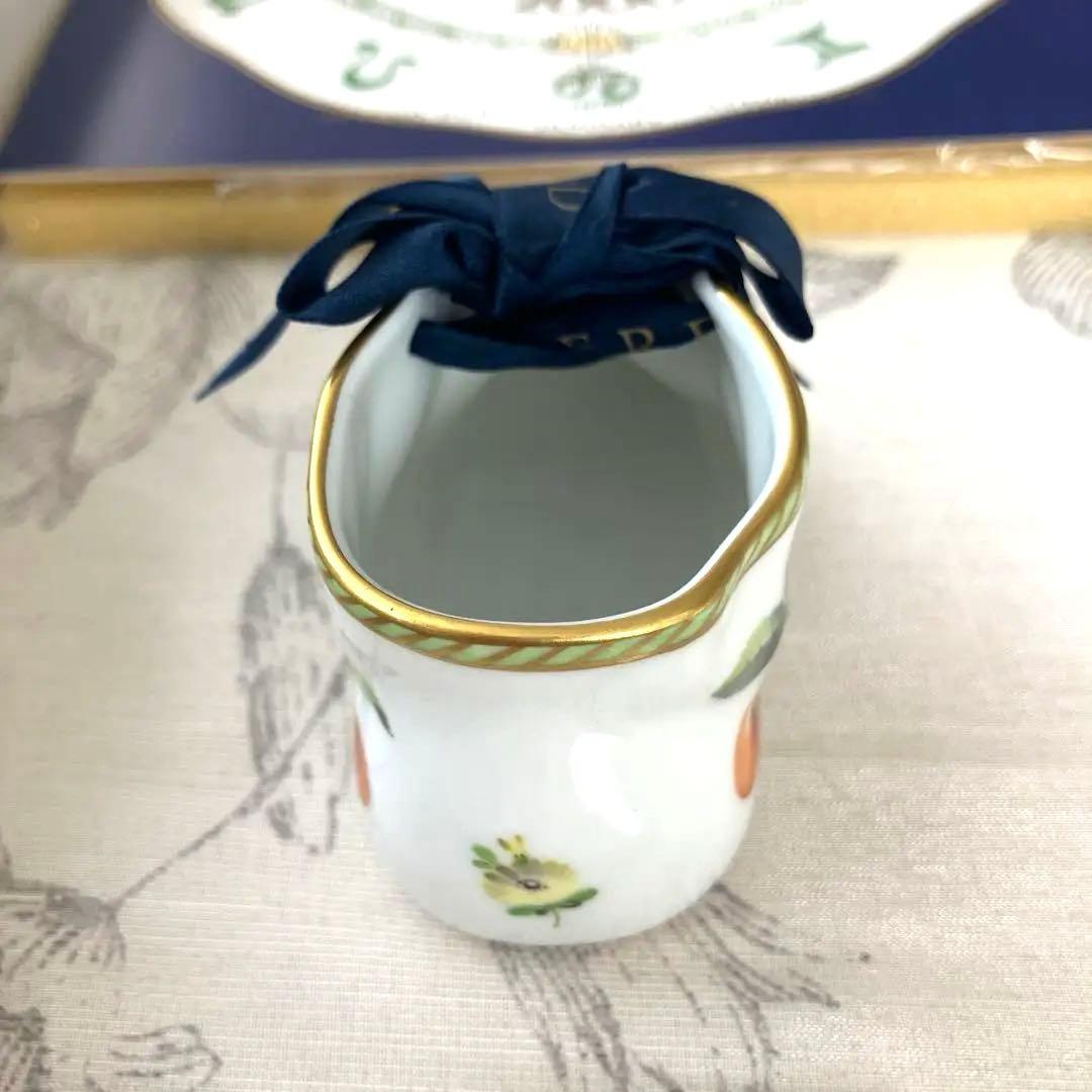 ❤️美品❤️ヘレンド 2000年干支辰 イヤープレートとベビーシューズ
