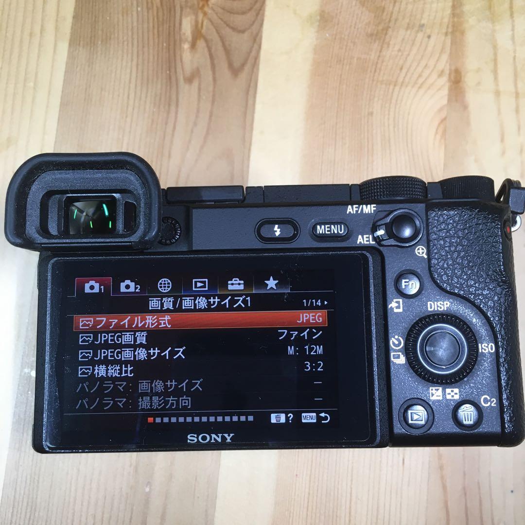 ソニーα6400作動良好