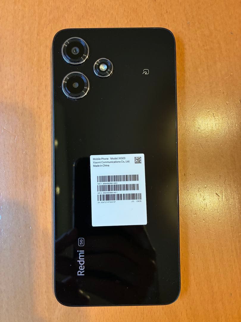 Xiaomi Redmi 12 5G XIG03 SIMフリー