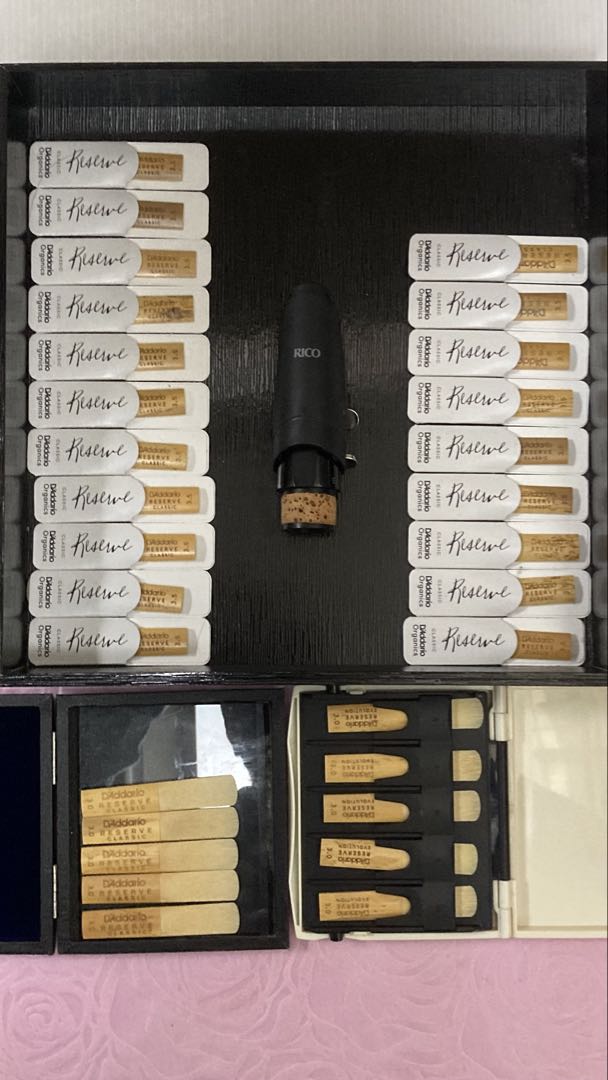 D'Addario クラリネットマウスピース＆推奨アクセサリー