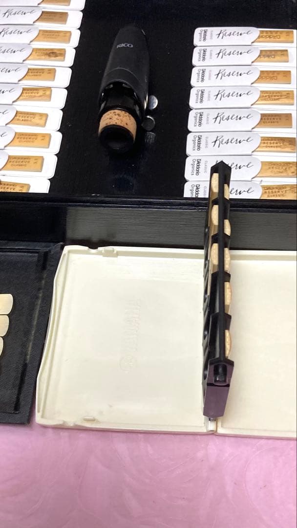 D'Addario クラリネットマウスピース＆推奨アクセサリー