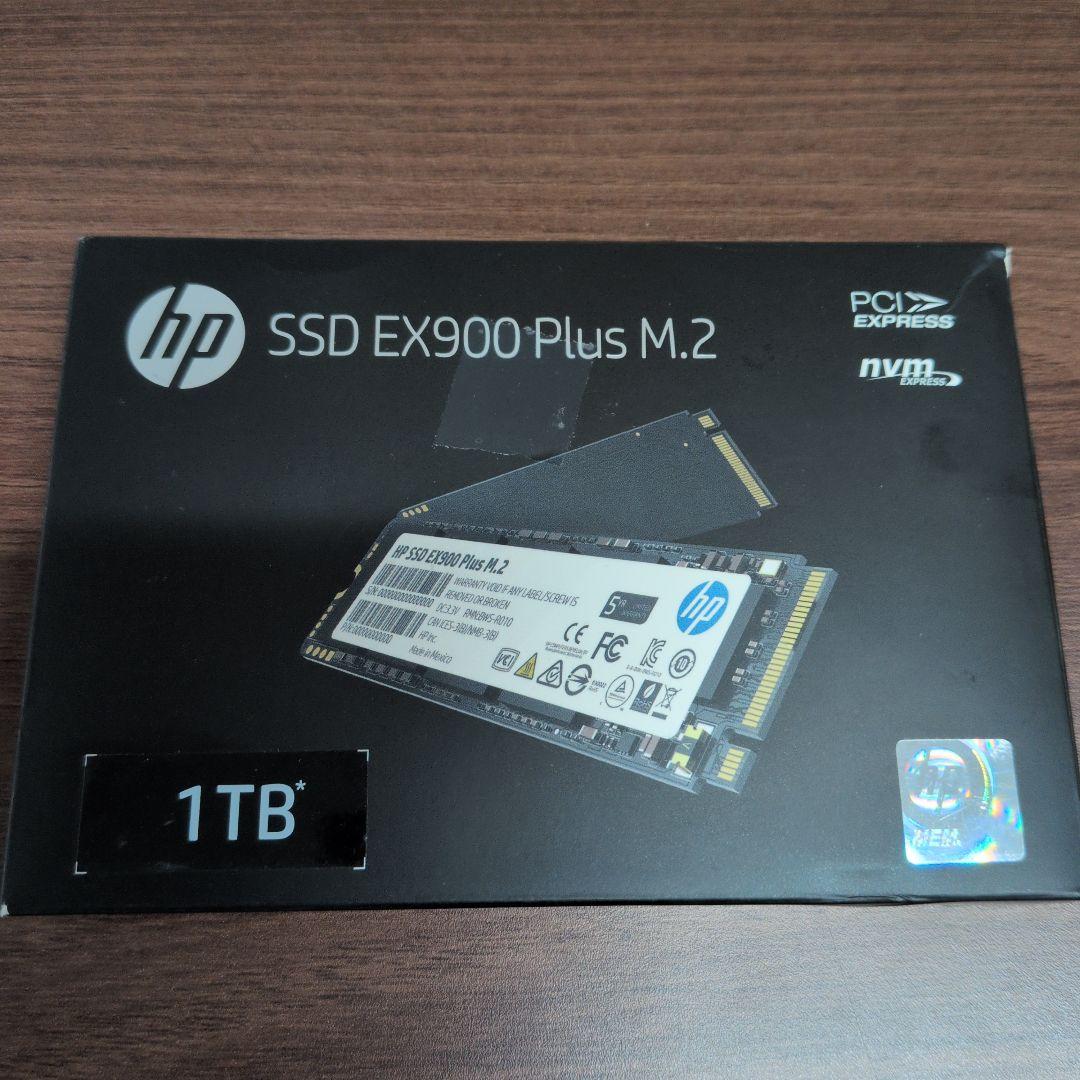 外付けハードディスク・ドライブ HP SSD EX900 Plus M.2
