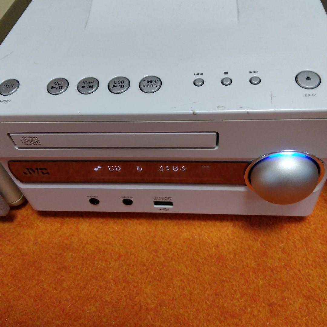 Victor JVC コンポ EX-S1-M [ナチュラルウッド]