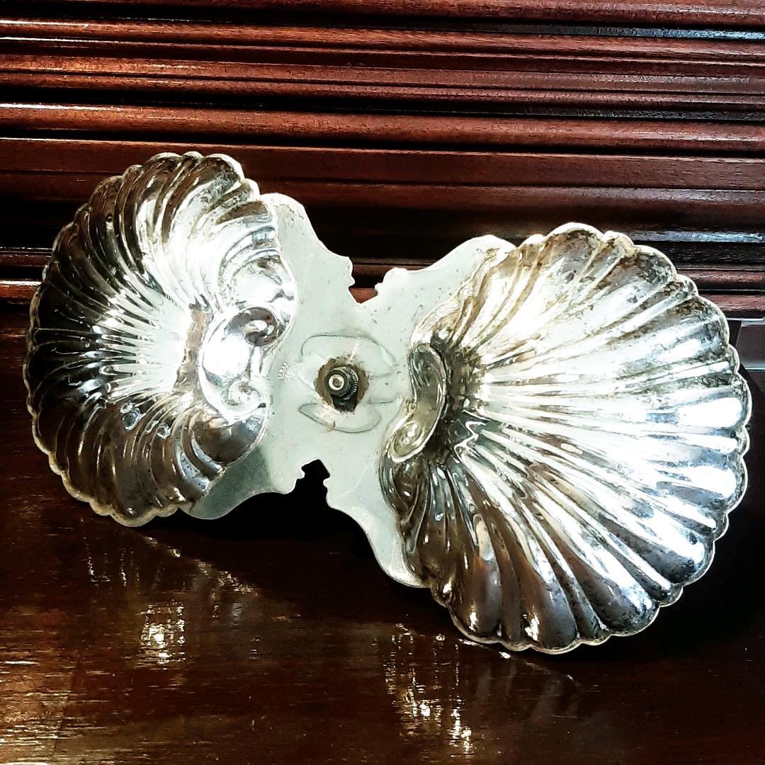 週末SALE】NYで買ったアンティークなシェル型トレイ