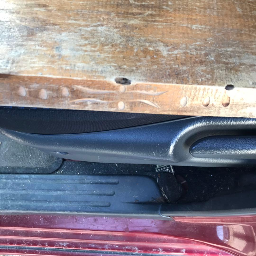 中村作　木製クマと魚の彫刻