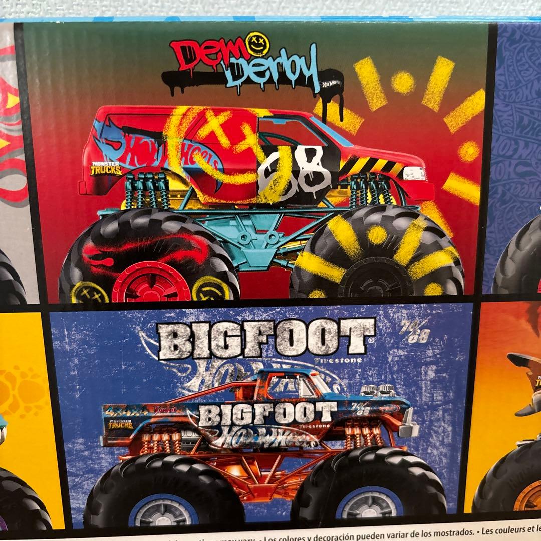 ホットウィール モンスタートラック トランスポーター ミニカー アソート
