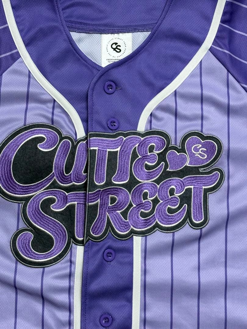 Cutie Street ベースボールシャツ 紫　即日発送