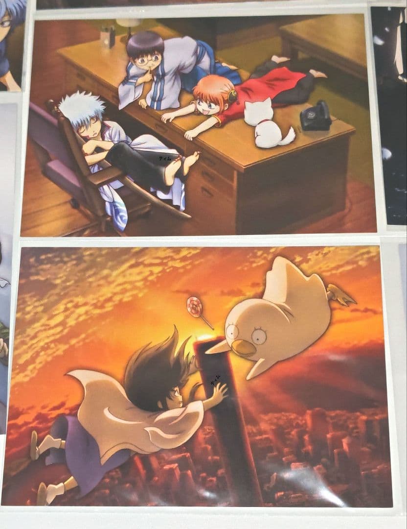 銀魂 イラストカード　特典 まとめ売り gintama