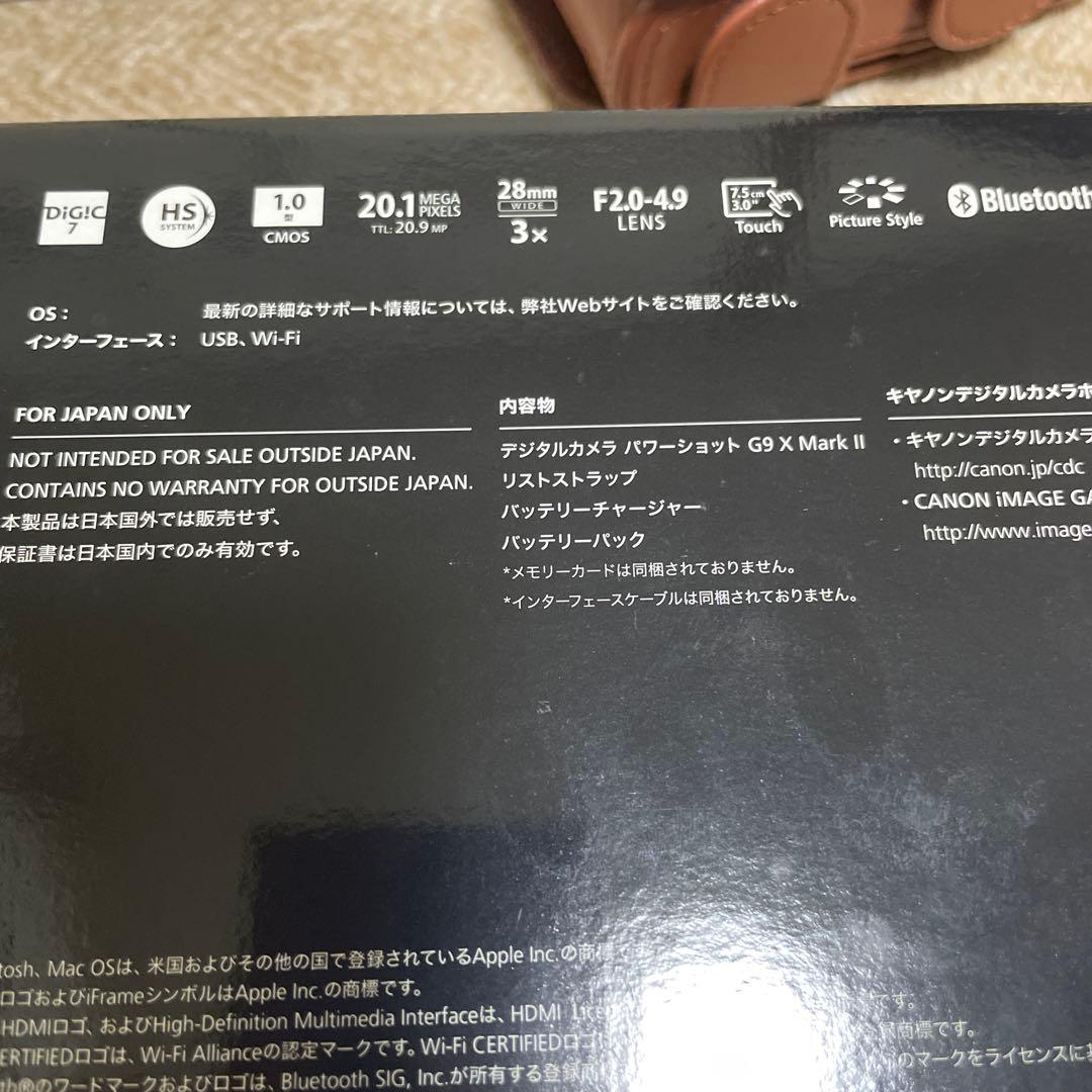 Canon PowerShot G9X markⅡ