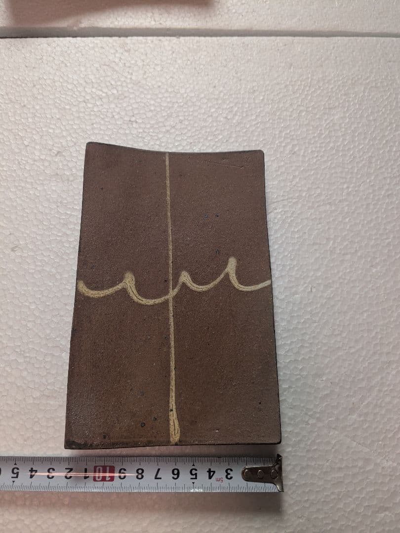 備前焼角皿、松江いまみや工房長皿未使用各1枚プラス自作小鉢オマケ付き