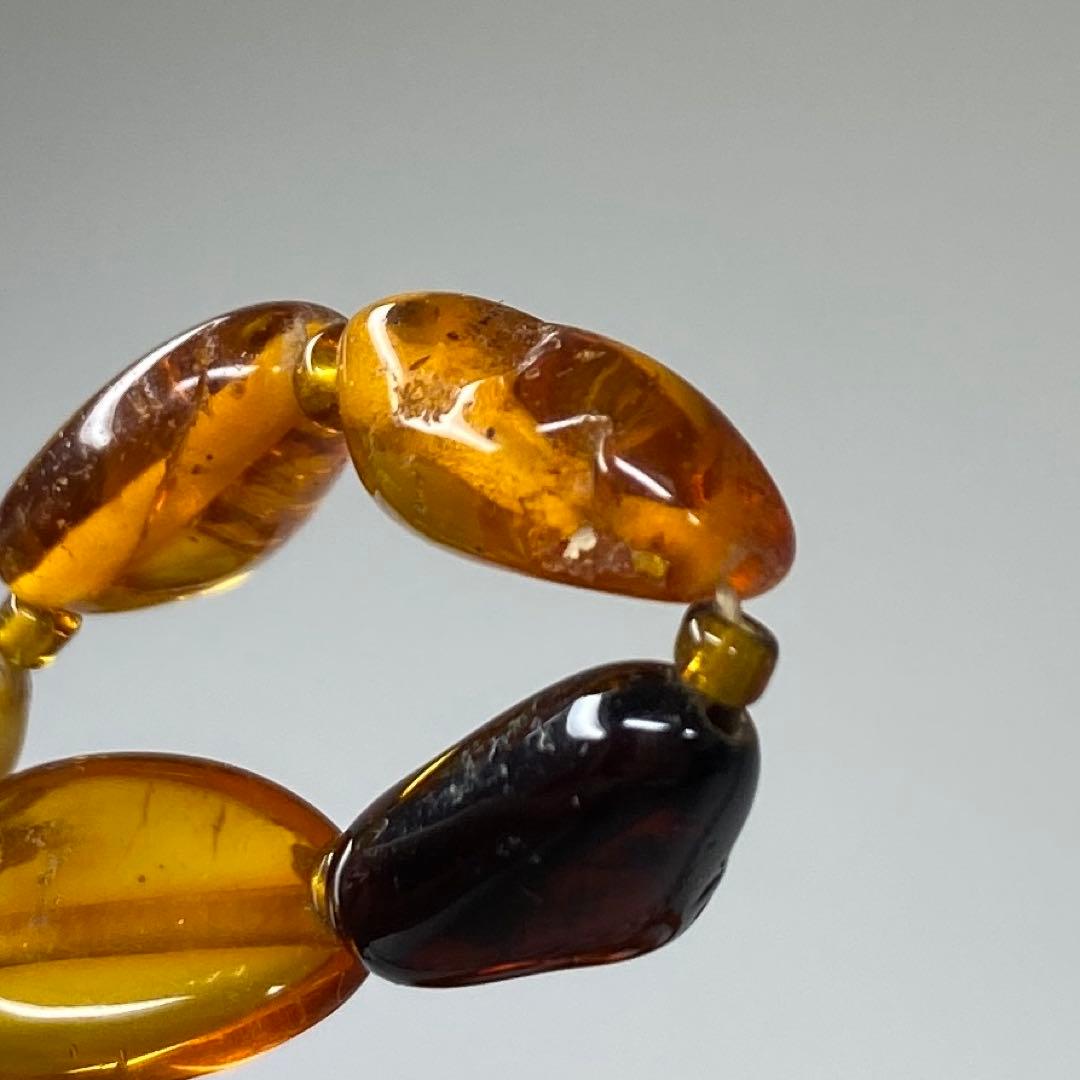 本蝋琥珀　ネックレス　ブローチ　39g タエチ 東さ7-0321☆1F