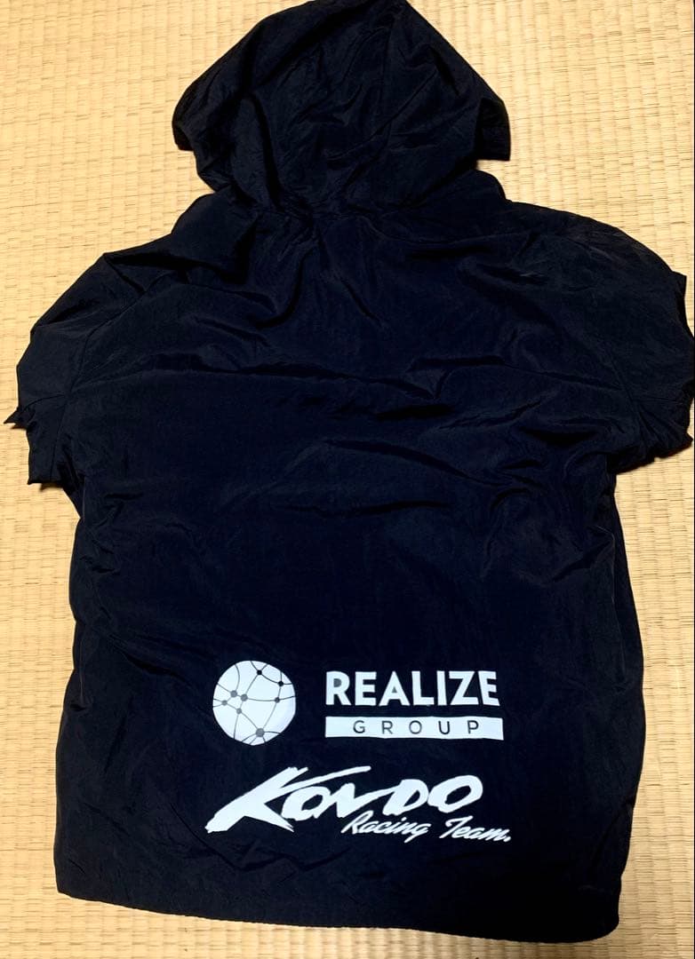 KONDORACING TEAM 近藤真彦 パーカーウィンドブレーカー XL