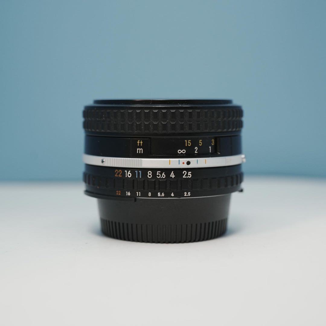 Nikon純正 35mm F2.5 単焦点レンズ 美品 a3694