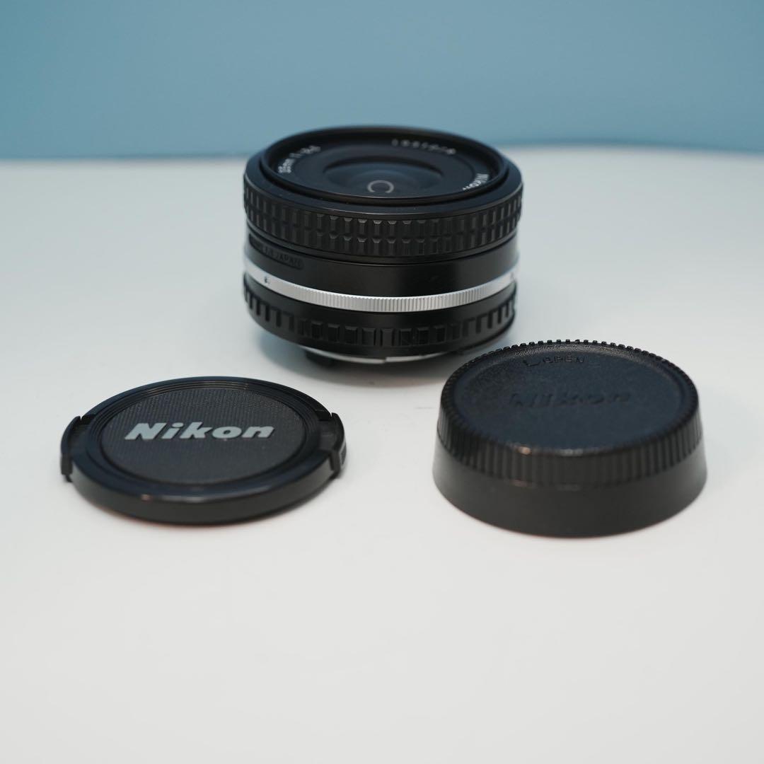 Nikon純正 35mm F2.5 単焦点レンズ 美品 a3694
