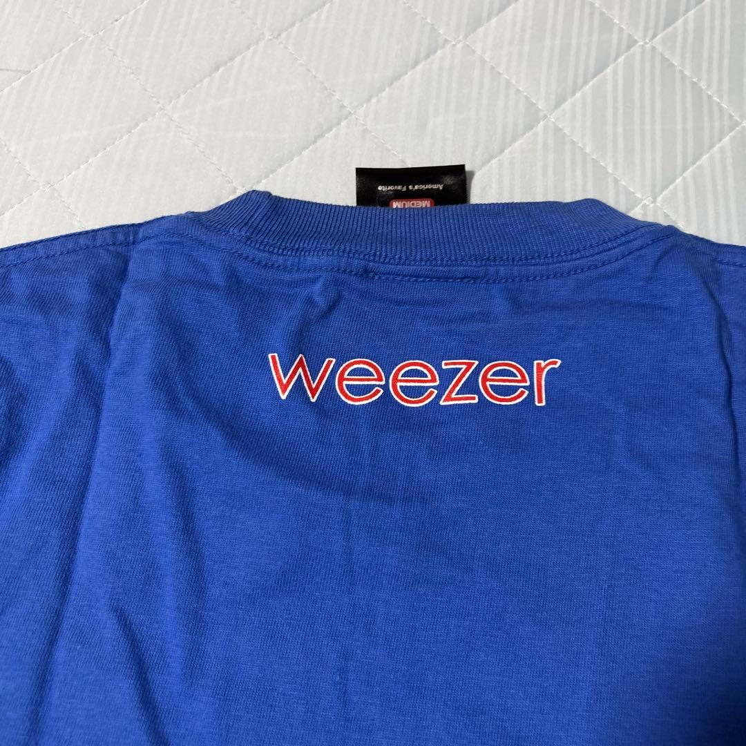 WEEZER 2000年代ツアーTシャツ blue デッドストックに近い