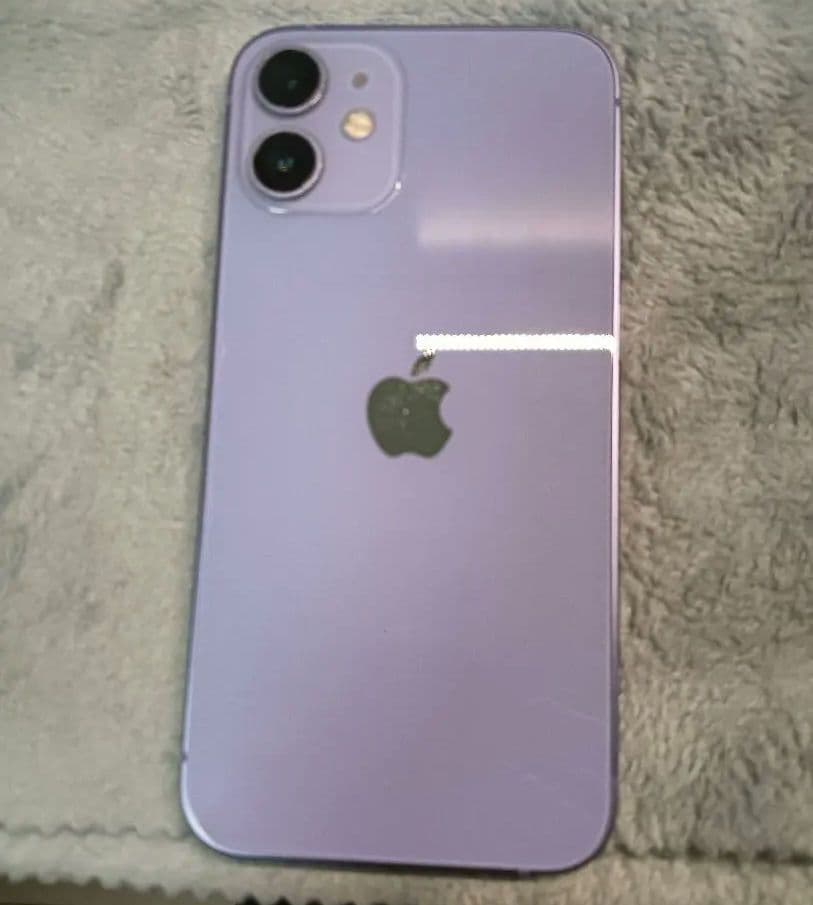 iPhone12 mini 64GB SIMフリー パープル 箱付き