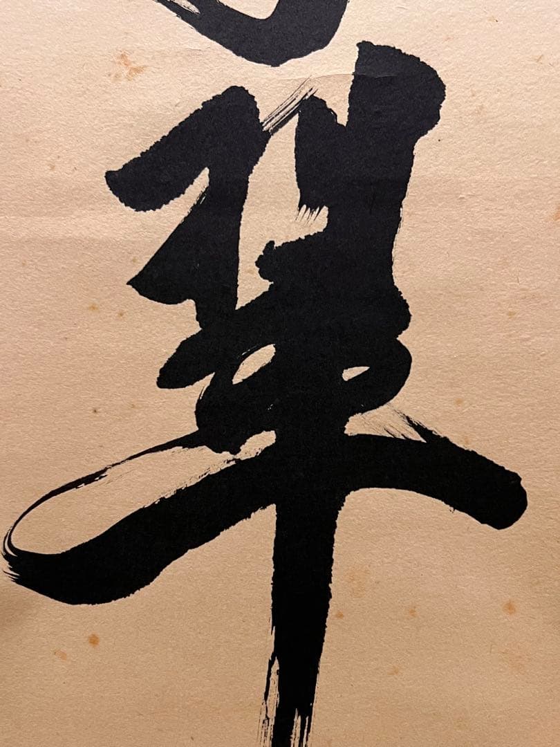 立花大亀 掛け軸 掛軸「松樹千年翠」書 紙本 共箱 肉筆 臨済宗 大徳寺 茶掛