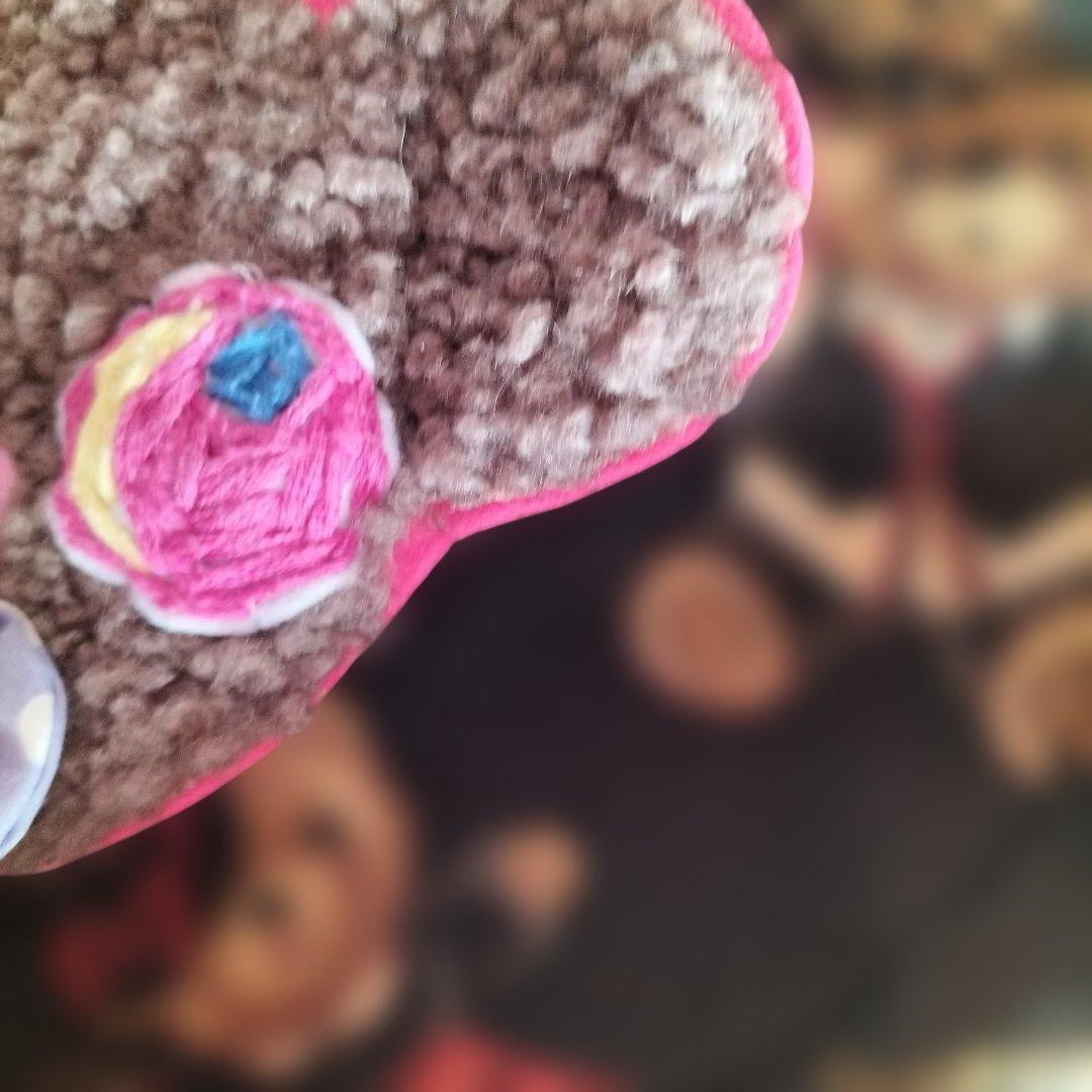 クマの刺繍トートバッグ