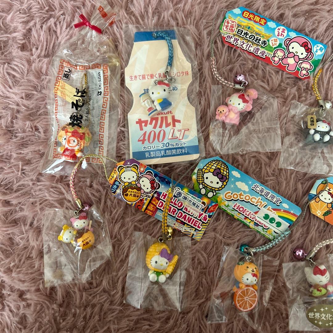 ご当地キティ キティストラップ ハローキティ ストラップ マスコット