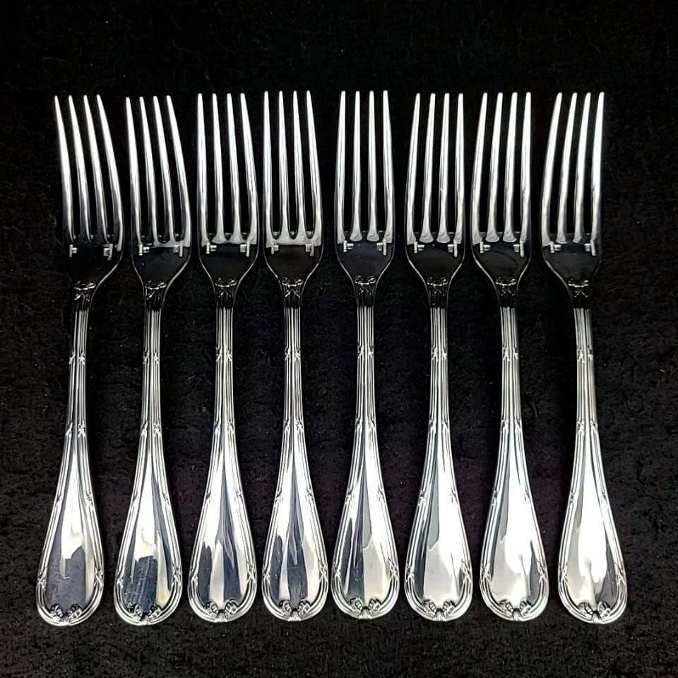 △美品△クリストフル　リュバン　テーブルフォーク　8本