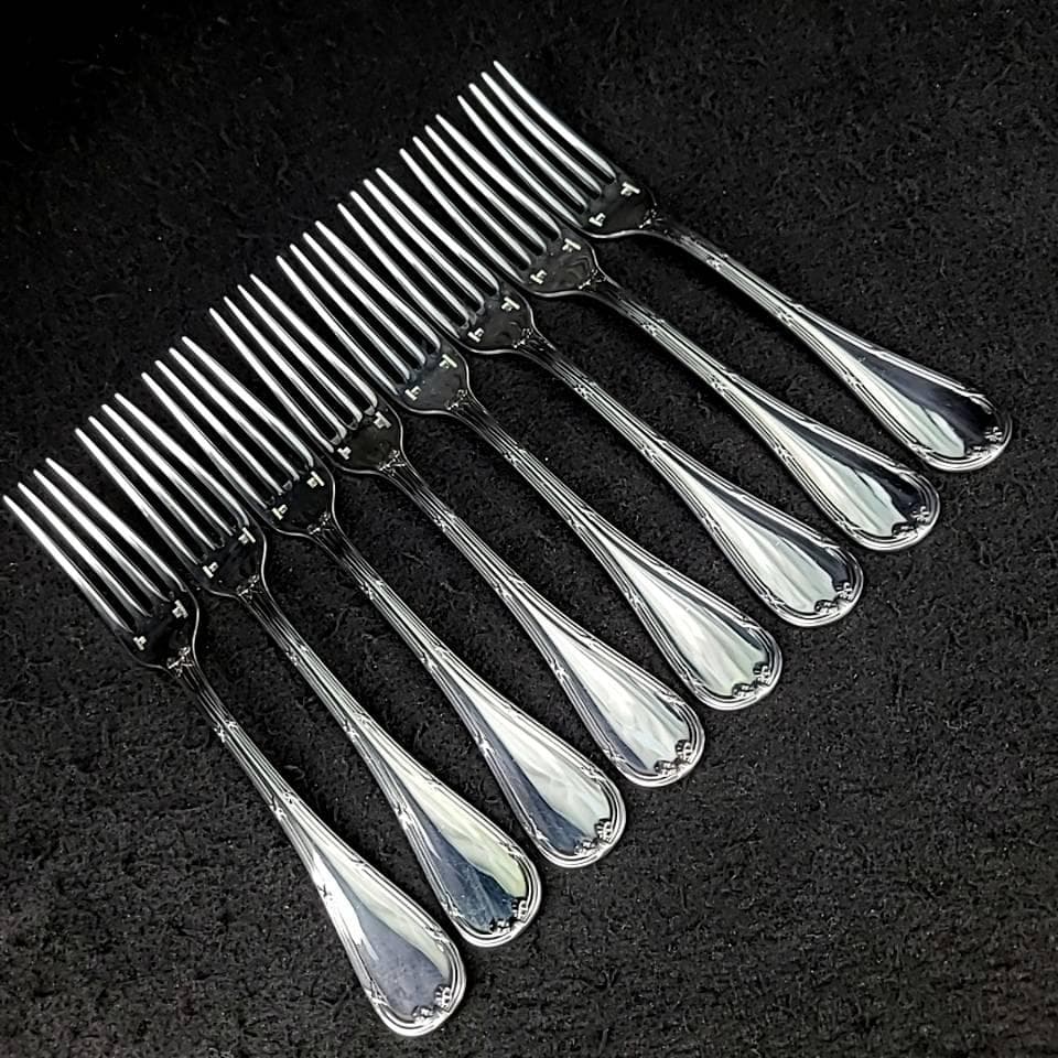 △美品△クリストフル　リュバン　テーブルフォーク　8本