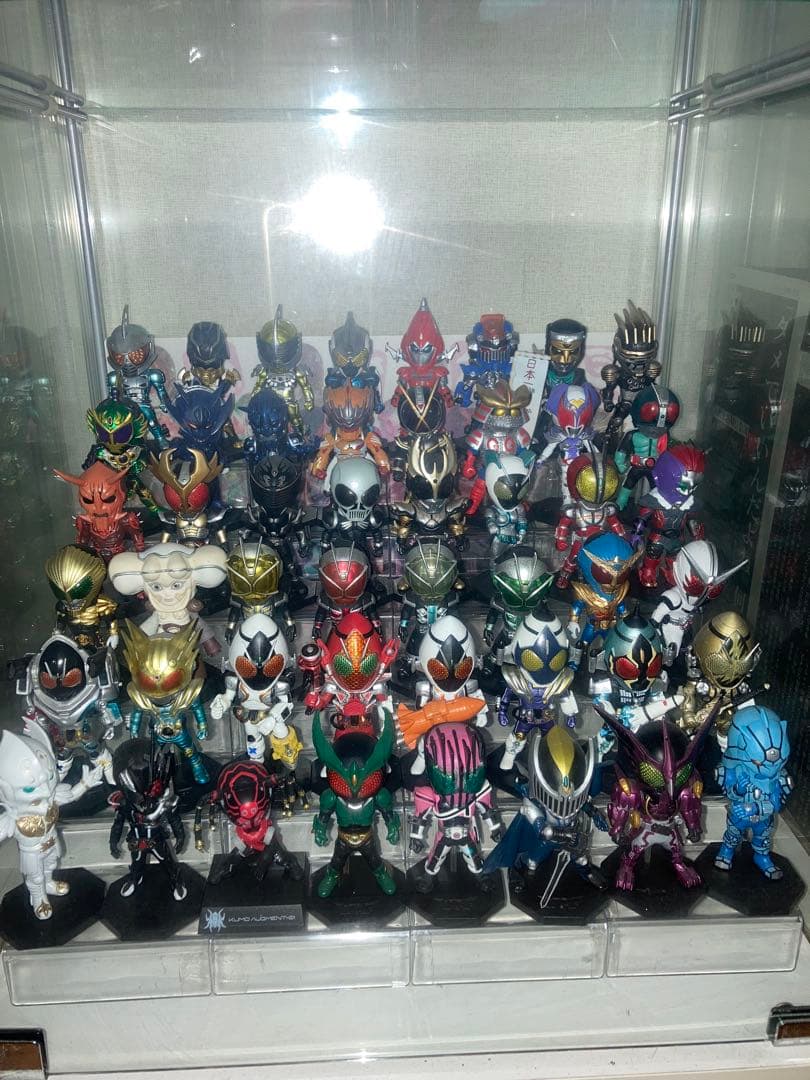 仮面ライダーワーコレ、デフォルメクス フィギュア183体セット