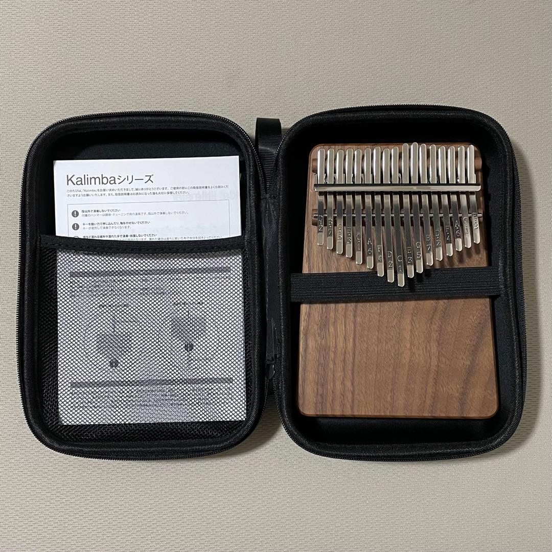 Hacoa カリンバ 17キー Kalimba Solid ウォールナット