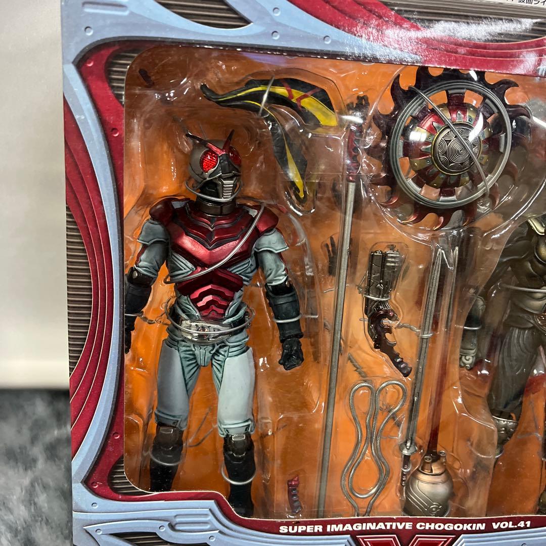 未開封　【バンダイ】S.I.C 仮面ライダーX &アポロガスト VOL.41