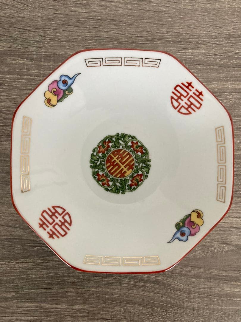 ☆ 大清乾隆年製 炒飯 チャーハン皿 中華皿 中華 龍 れんげ 昭和レトロ ☆