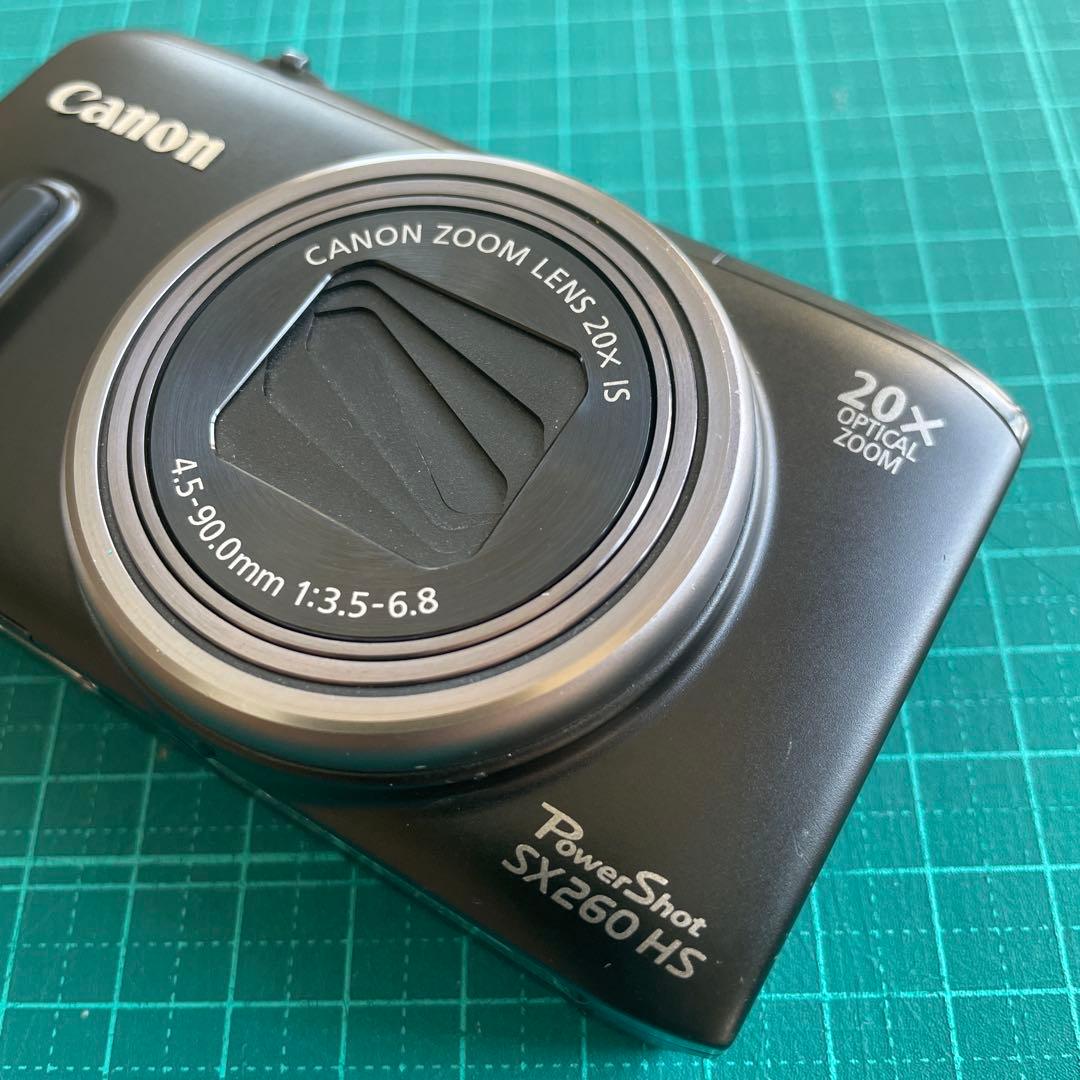 【動作品】Canon PowerShot SX260 HS 充電器・SDカード付