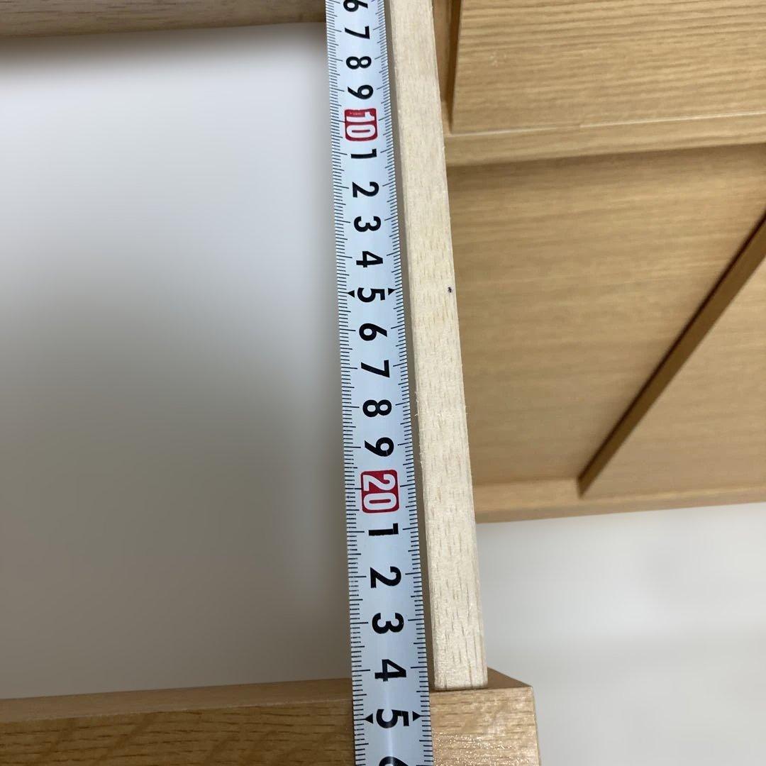 Used品 キッチンカウンター下収納　引き戸タイプ　引き出し3個　完成品