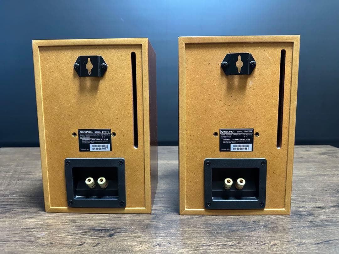 ONKYO オンキョー D-407M ブックシェルフ型スピーカー 2本