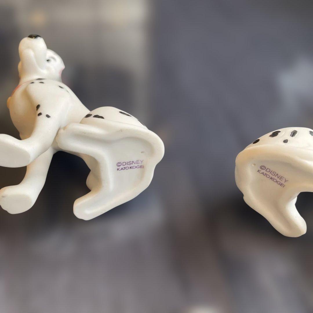 ディズニー 箱庭フィギュア　加藤工芸　ガーデンフィギュア　101匹わんちゃん