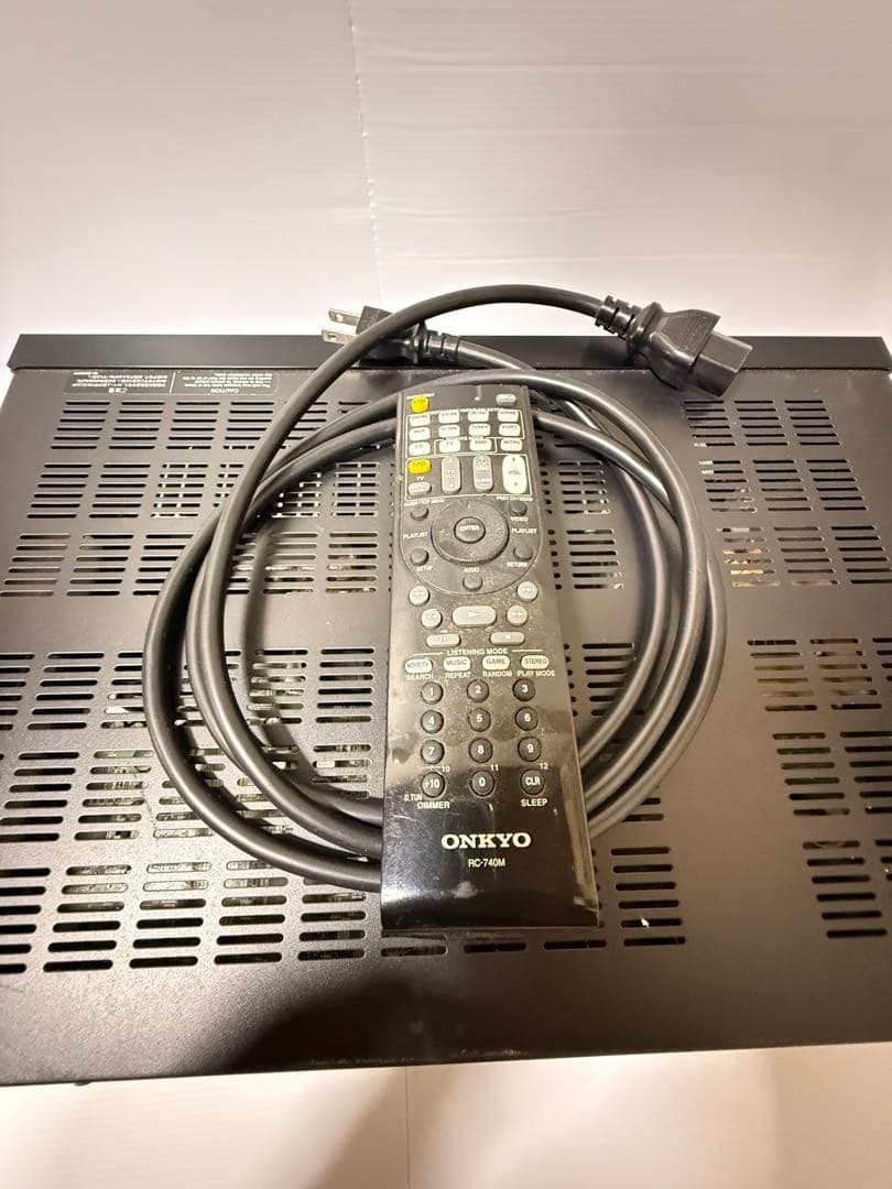 ONKYO TX-SA607 AVアンプ リモコン付き　7.1ch AVアンプ
