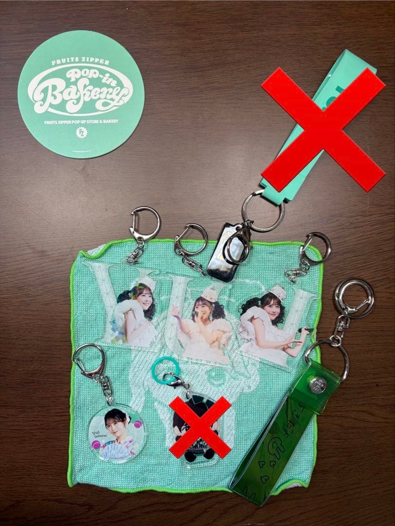 最終値下げ　櫻井優衣 グッズまとめ 缶バッジ アクキー 銀テ キーホルダー