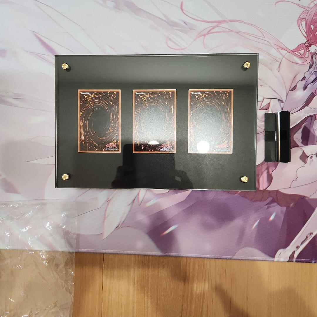 青眼の白龍 3枚セット カードホルダー付き