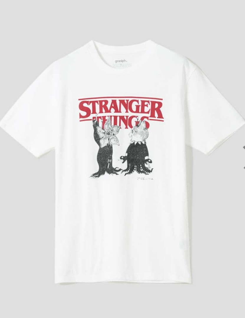 新品未開封　ヒグチユウコ　ストレンジャー・シングス　Tシャツ　Lサイズ