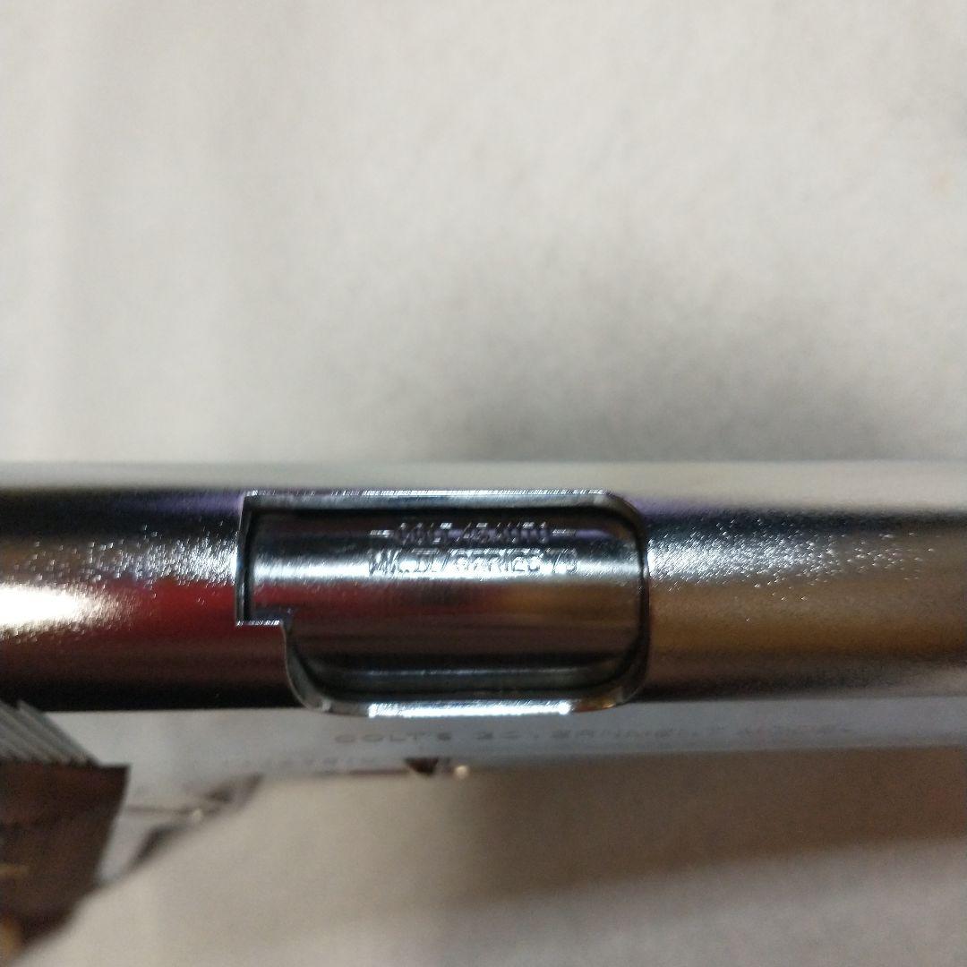 や*マ様 東京マルイ コルト ガバメント シリーズ70 ニッケルフィニッシュ