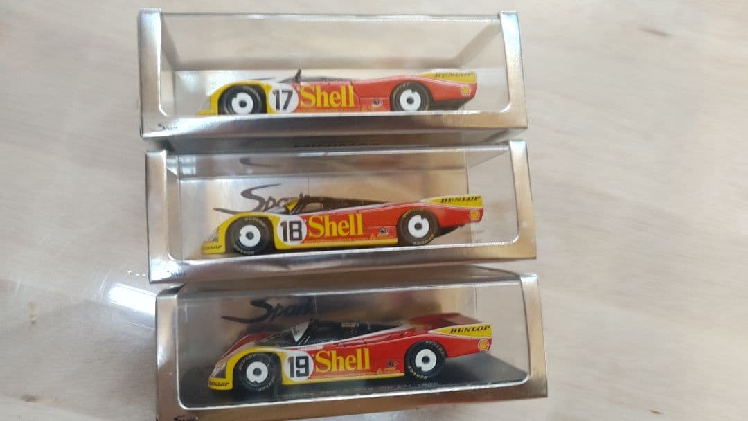 SPARK製　PORSCHE962.C n191988.3台セット 17~19号