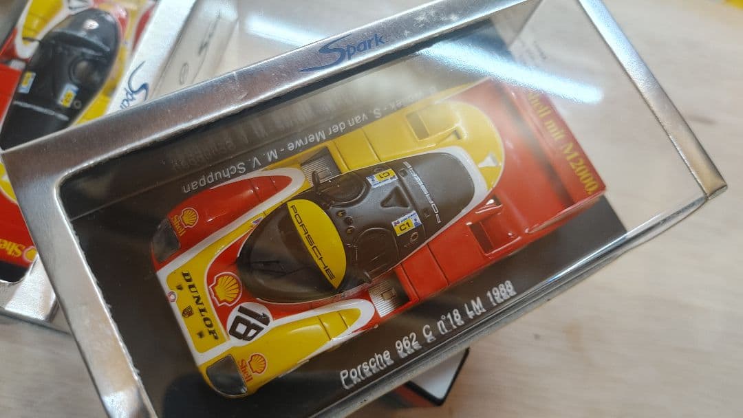 SPARK製　PORSCHE962.C n191988.3台セット 17~19号