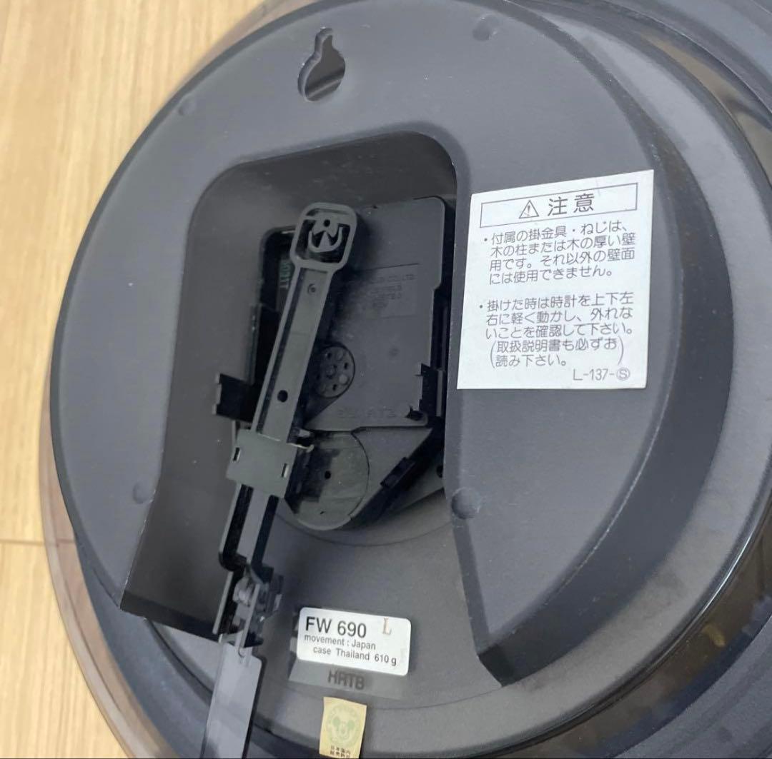 ディズニー　ミッキー 掛時計 ファンタジア　振り子時計pendulumclock