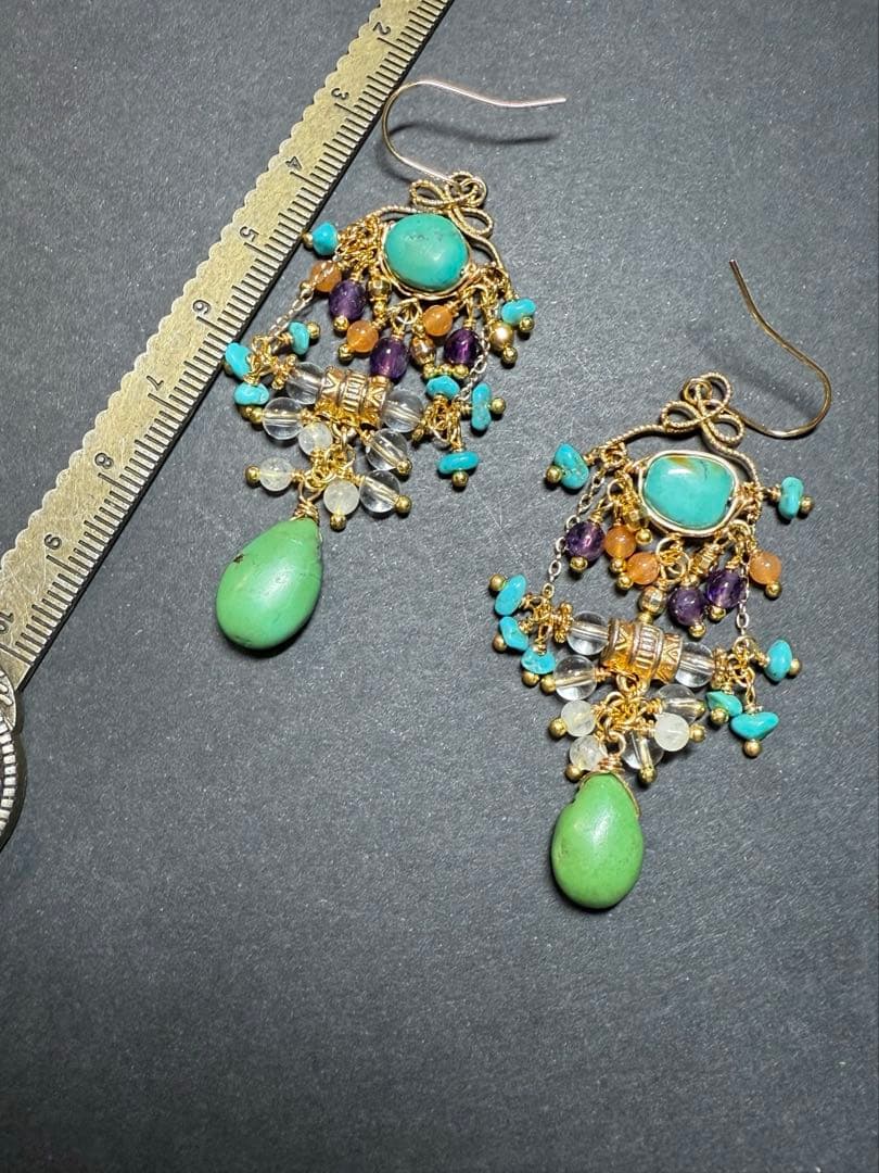 【X'masセール】12月は華やかなターコイズで No.177